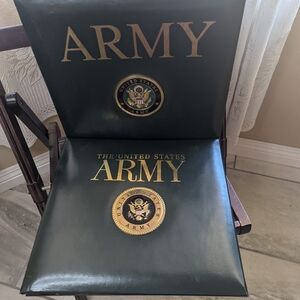 The United States Army Scrapbooks Set of 2